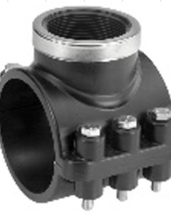 Tapping Saddle PP 110mm x 1/2"